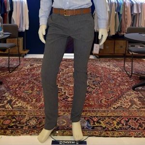 Mizzen and Main Gray Dress pants unhemmed 32